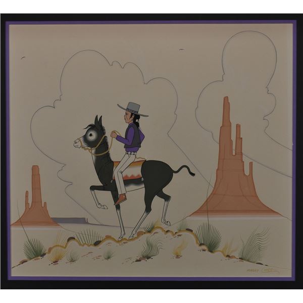 NAVAJO PAINTING (ROBERT CHEE)