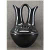 Image 1 : SANTA CLARA POTTERY WEDDING VASE (MARGARET TAFOYA )