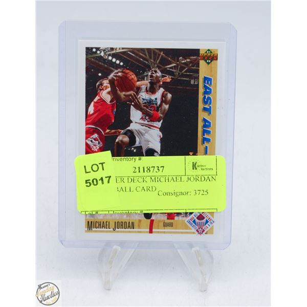 1992 UPPER DECK MICHAEL JORDAN BASKETBALL CARD