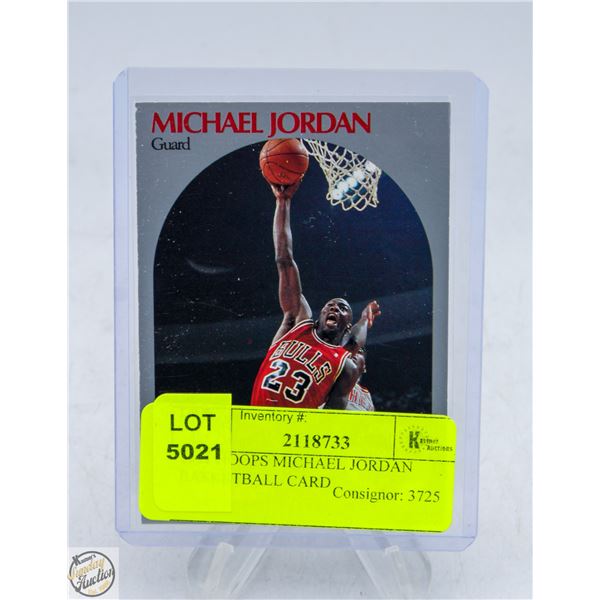 1991 HOOPS MICHAEL JORDAN BASKETBALL CARD