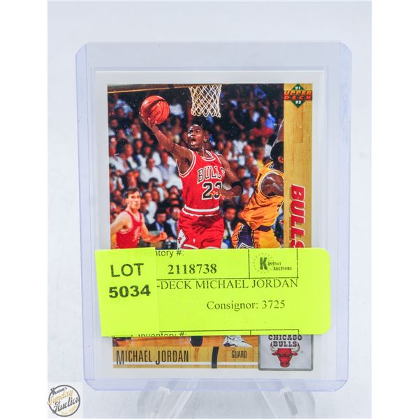 1992 UPPER-DECK MICHAEL JORDAN CARD