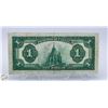 Image 2 : 1923 CANADA $1 DOLLAR BILL GOOD SHAPE