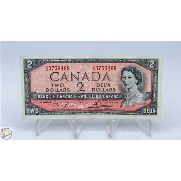 1954 CANADA $2 BILL