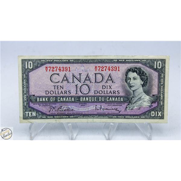 1954 CANADA $10 BILL