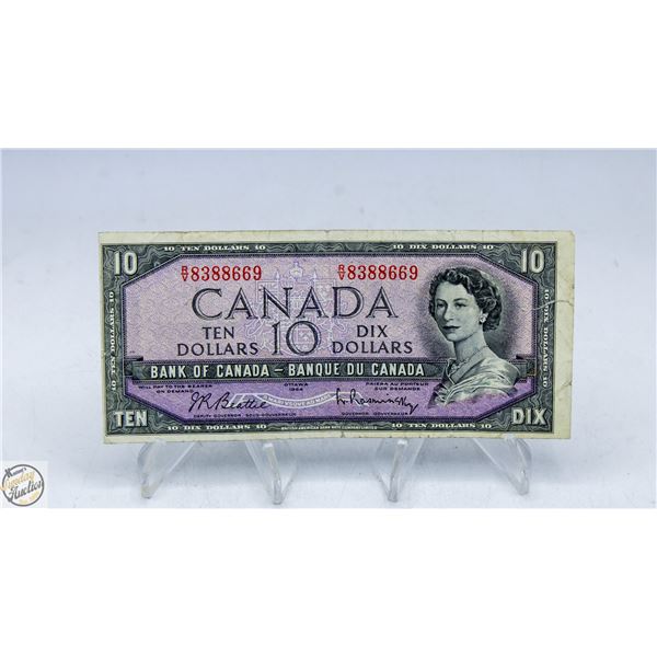 1954 CANADA $10 BILL