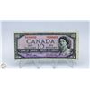 Image 1 : 1954 CANADA $10 BILL