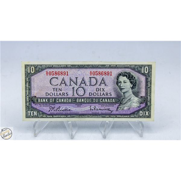 1954 CANADA $10 BILL
