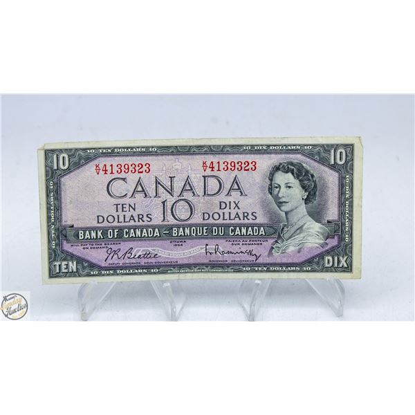 1954 CANADA $10 BILL