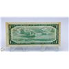 Image 2 : 1954 CANADA $1 BILL