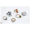 Image 1 : LOT ASSORTED ESTATE RINGS