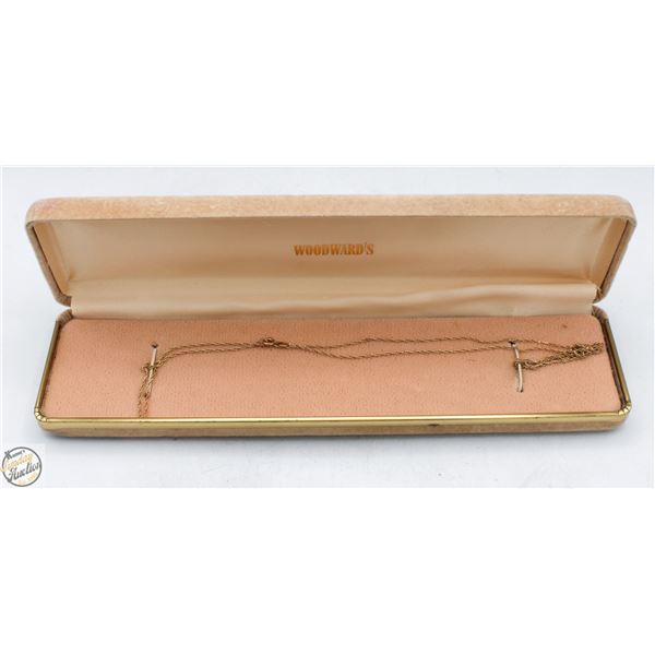 14K GOLD LINK NECKLACE