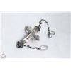 Image 1 : ANTIQUE SILVER CROSS WITH CHAIN