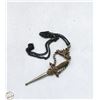 Image 1 : ANTIQUE DAGGAR PENDANT WITH NECKLACE