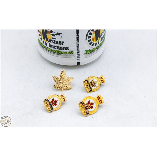 LOT OF VINTAGE CANADIAN LEGION PINS