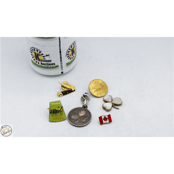 VINTAGE COLLECTOR PIN LOT