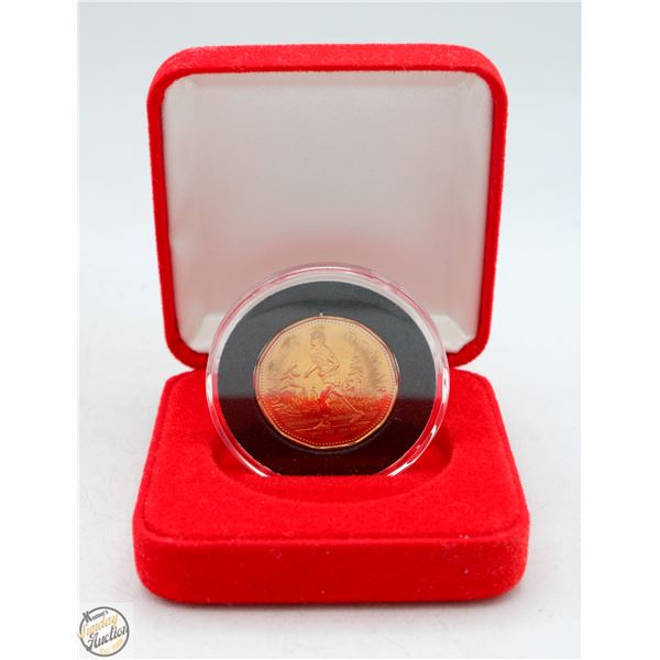 CANADA TERRY FOX $1 COIN W CASE