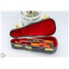 Image 1 : MINIATURE VIOLIN W BOW AND CASE