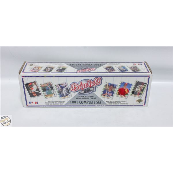 1991 UPPER-DECK BASEBALL SEALED SET