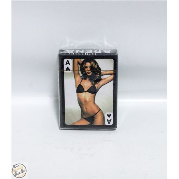 ARENA PIN UP GIRL PLAYING CARDS SEALED