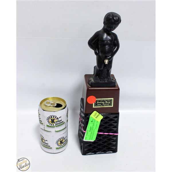 VINTAGE TRUE BONNY BOY LIQUOR DISPENSER EMPTY