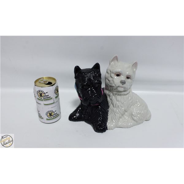 VINTAGE BLACK & WHITE 12 YEAR OLD WADE CERAMIC