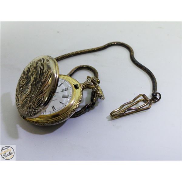 ORNATE MECHANICAL POCKET WATCH WORKS