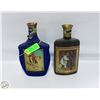 Image 1 : LOT OF 2 VINTAGE JIM BEAM EMPTY COLLECTOR BOTTLES