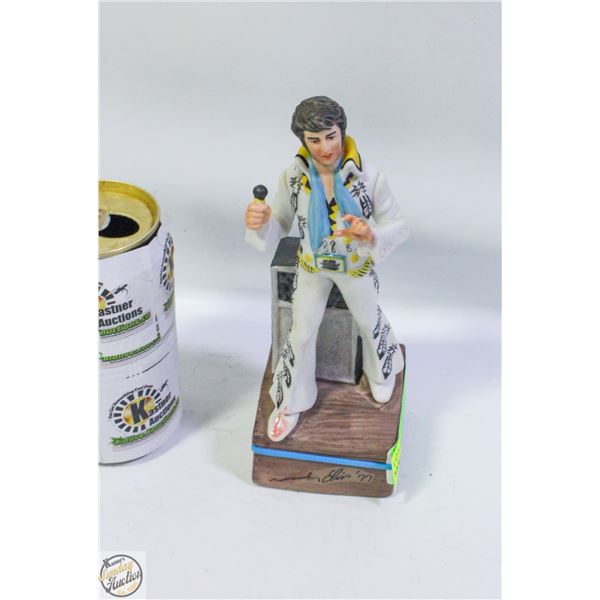 VINTAGE 1977 ELVIS PRESELY MCCORMICK WHISKY MUSIC