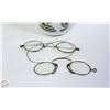 Image 1 : PAIR OF ANTIQUE EYE GLASSES