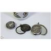 Image 1 : THREE ANTIQUE PENDANT LOCKETS