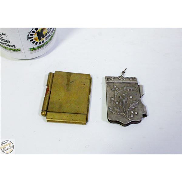 ANTIQUE PORTABLE WRITING PAD PENDANTS