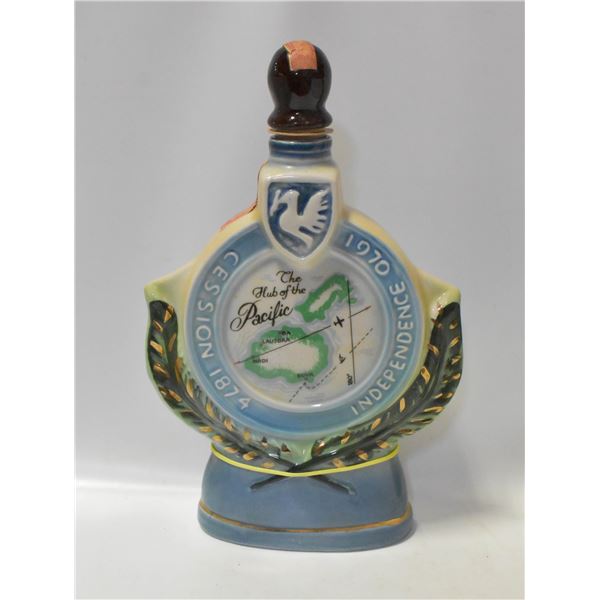 VINTAGE 1971 JIM BEAM FIJI ISLANDS 1ST ANNIVERSAY
