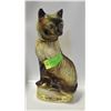 Image 1 : VINTAGE 1967 JIM BEAM BURMESE CAT BROWN DECANTER