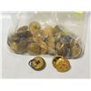 Image 1 : LARGE LOT OF VINTAGE BRASS MILITARY BUTTONS