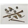 Image 1 : SHIPWRECK ITEMS SPIKES AND PISTOL SHOT BALLS