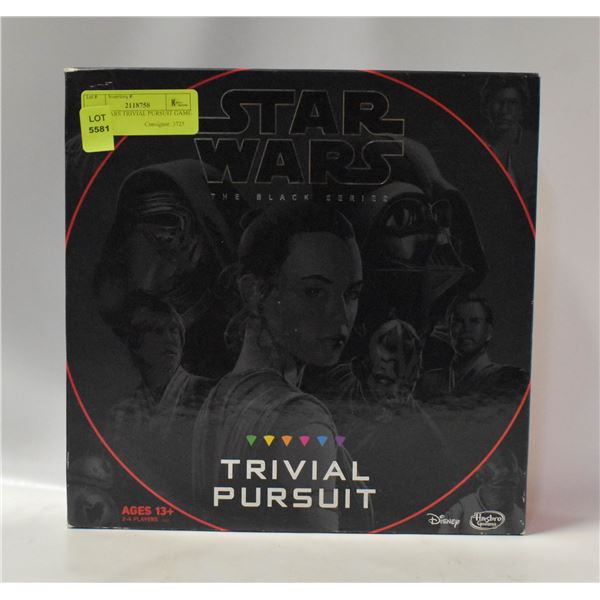 STAR WARS TRIVIAL PURSUIT GAME