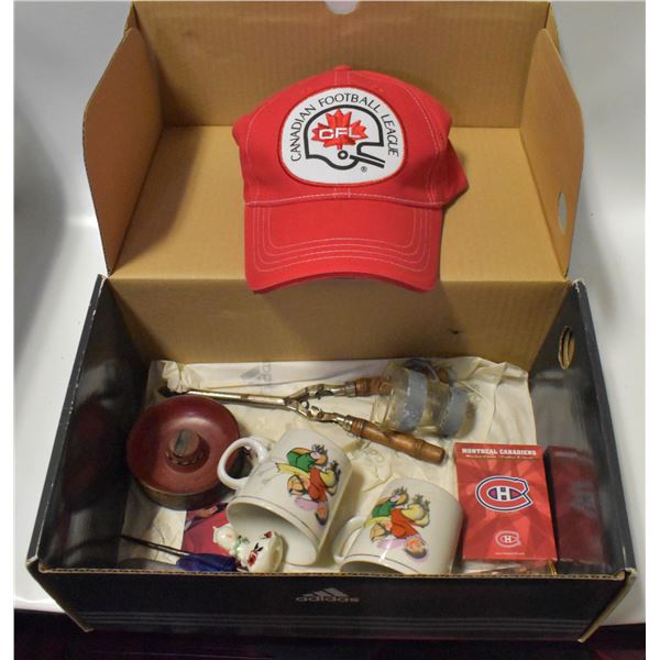 ASSORTED ANTIQUES & COLLECTIBLES LOT