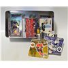 Image 1 : TIN FULL OF ASSORTED HOCKEY CARDS