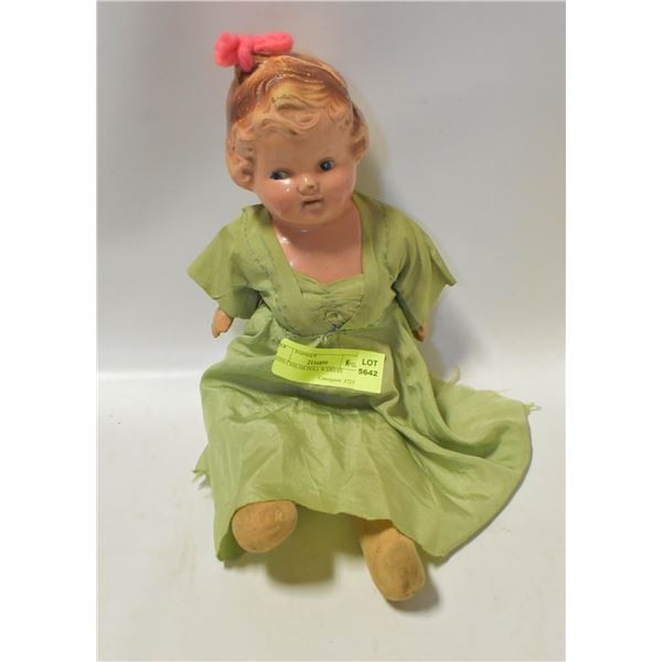 1930S CHILDS DOLL W DRESS