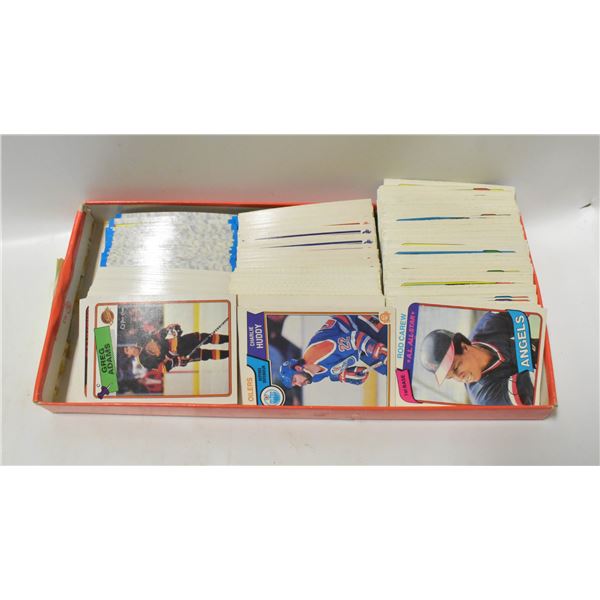 LOT OF 1980S SPORTS CARDS