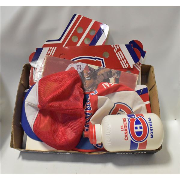 LOT OF MONTREAL CANADIANS COLLECTIBLES