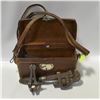 Image 1 : ANTIQUE LEATHER CASE W TOOLS