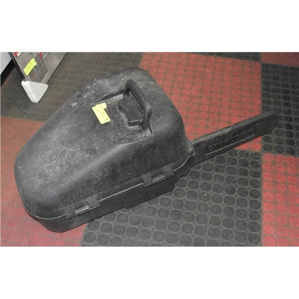 GAS CHAINSAW WITH CASE UNTESTED