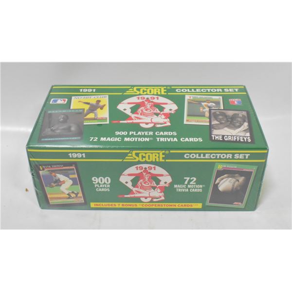 FACTORY SEALED SET 1991 SCORE BASEBALL CARDS