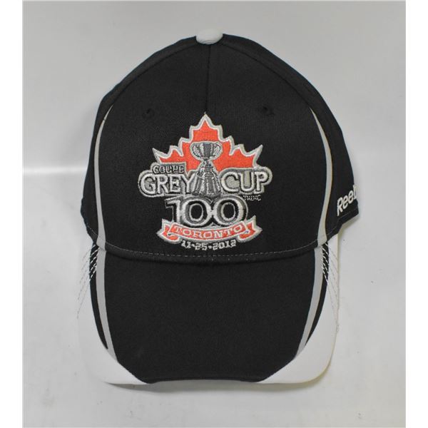 NEW 2012 CFL 100TH GREY CUP HAT