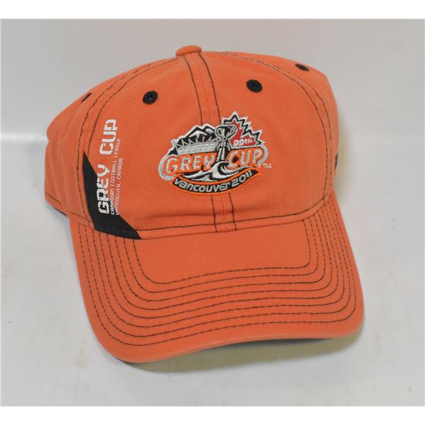 NEW 2011 CFL 99TH GREY CUP HAT