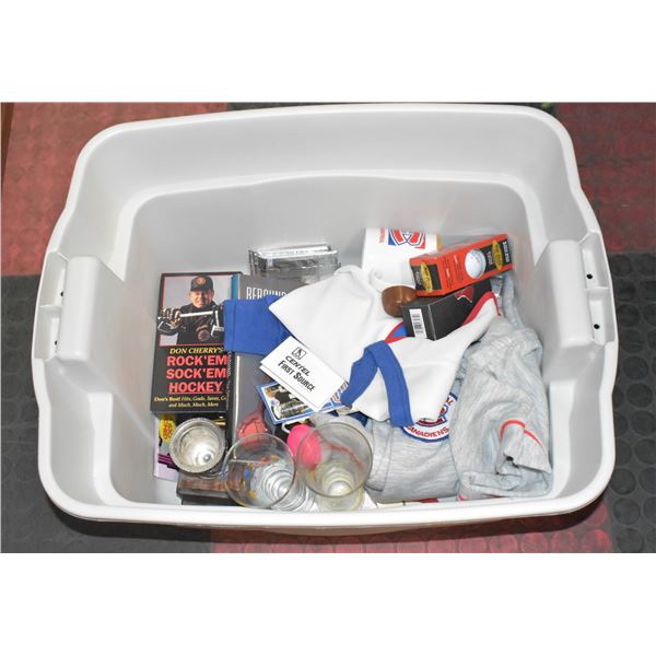 LOT OF ASSORTED SPORTS MEMORABILIA