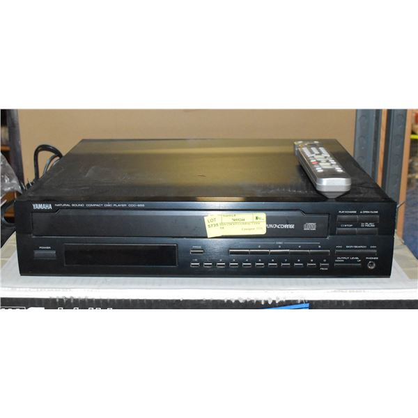 YAMAHA CDC655 COMPACT DISC PLAYER