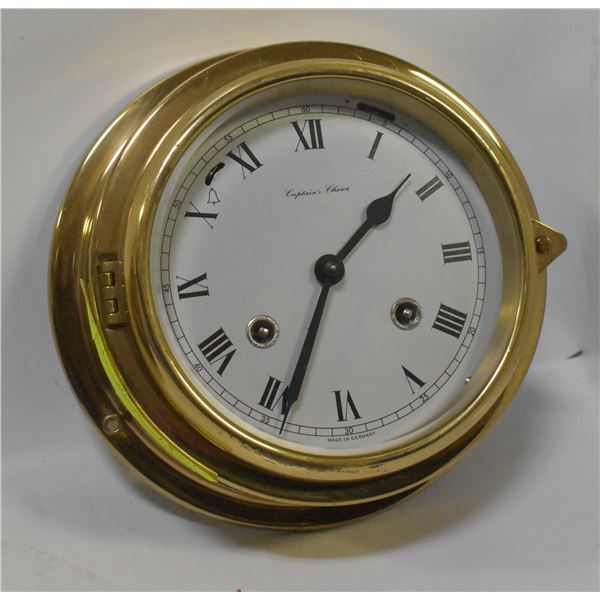 VINTAGE CAPTAIN'S CHOICE CLOCK