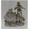 Image 1 : CROSA QUARTZ MANTEL CLOCK VIOLINEST+CHERUB ANGELS